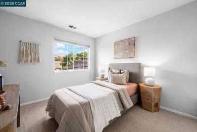 A charming two-story townhouse in Clayton's sought-after on Oakhurst Country Club in California - for sale on GolfHomes.com, golf home, golf lot
