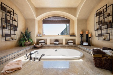 This single level Spanish estate with Desert Mountain Golf on Desert Mountain Golf Club - Renegade Course in Arizona - for sale on GolfHomes.com, golf home, golf lot