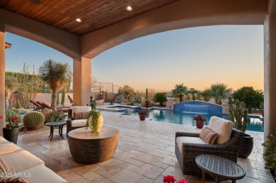 This single level Spanish estate with Desert Mountain Golf on Desert Mountain Golf Club - Renegade Course in Arizona - for sale on GolfHomes.com, golf home, golf lot
