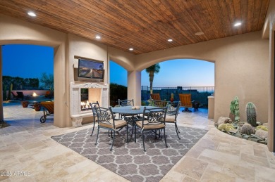 This single level Spanish estate with Desert Mountain Golf on Desert Mountain Golf Club - Renegade Course in Arizona - for sale on GolfHomes.com, golf home, golf lot