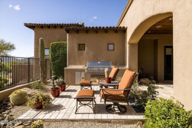 This single level Spanish estate with Desert Mountain Golf on Desert Mountain Golf Club - Renegade Course in Arizona - for sale on GolfHomes.com, golf home, golf lot