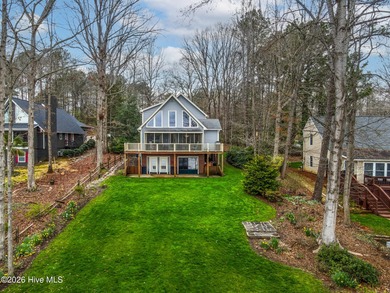 Exceptional Waterfront Retreat in beautiful Lake Royale! This on River Golf and Country Club at Lake Royale in North Carolina - for sale on GolfHomes.com, golf home, golf lot