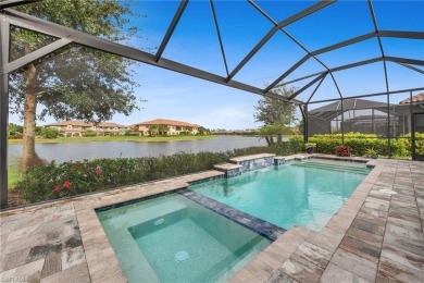 This home, overlooking a peaceful lake, is located in one of on Esplanade Golf and  Country Club in Florida - for sale on GolfHomes.com, golf home, golf lot