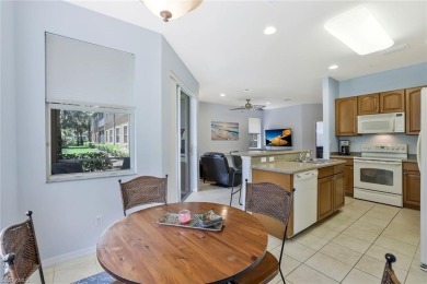 This first-floor, end unit partially furnished condo is on Spanish Wells Golf and Country Club in Florida - for sale on GolfHomes.com, golf home, golf lot