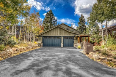 Situated in Tahoe Donner on a level lot with mountain views and on Tahoe Donner Golf Course in California - for sale on GolfHomes.com, golf home, golf lot