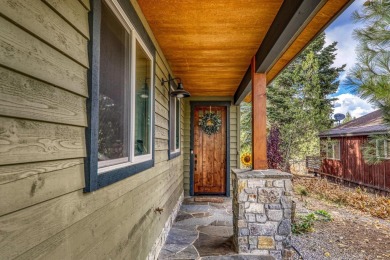 Situated in Tahoe Donner on a level lot with mountain views and on Tahoe Donner Golf Course in California - for sale on GolfHomes.com, golf home, golf lot