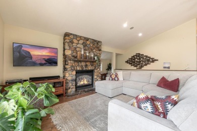 Situated in Tahoe Donner on a level lot with mountain views and on Tahoe Donner Golf Course in California - for sale on GolfHomes.com, golf home, golf lot