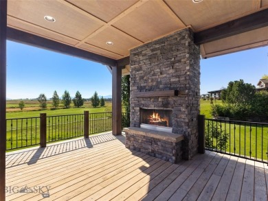 Nestled on an elevated lot overlooking the 18th fairway of Black on Black Bull Golf Community in Montana - for sale on GolfHomes.com, golf home, golf lot