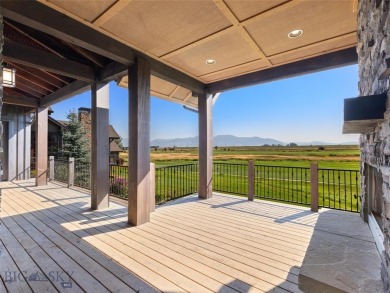 Nestled on an elevated lot overlooking the 18th fairway of Black on Black Bull Golf Community in Montana - for sale on GolfHomes.com, golf home, golf lot