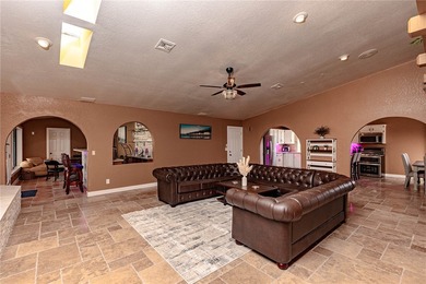 Stunning Santa Fe Estate Overlooking Lake Havasu Golf Course! on London Bridge Golf Course in Arizona - for sale on GolfHomes.com, golf home, golf lot