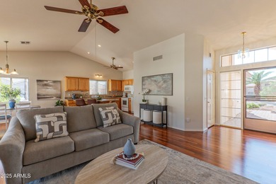 Great value and easy living. This smart floor plan is perfect on Tuscany Falls At Pebble Creek in Arizona - for sale on GolfHomes.com, golf home, golf lot