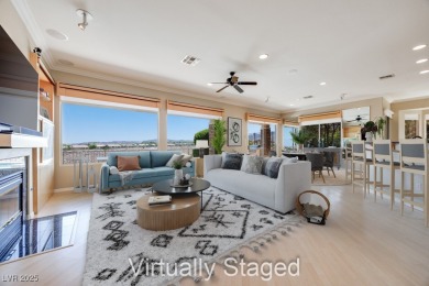 Breathtaking strip and sunset views from this stunning home in on Revere Golf Club in Nevada - for sale on GolfHomes.com, golf home, golf lot