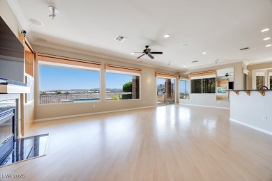 Breathtaking strip and sunset views from this stunning home in on Revere Golf Club in Nevada - for sale on GolfHomes.com, golf home, golf lot