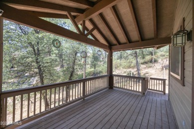 Enchanting A-Frame Home in Payson's Premier Gated Community on The Golf Club At Chaparral Pines in Arizona - for sale on GolfHomes.com, golf home, golf lot