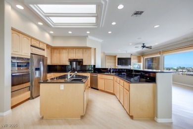 Breathtaking strip and sunset views from this stunning home in on Revere Golf Club in Nevada - for sale on GolfHomes.com, golf home, golf lot