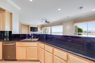 Breathtaking strip and sunset views from this stunning home in on Revere Golf Club in Nevada - for sale on GolfHomes.com, golf home, golf lot