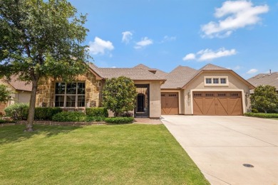 Beautiful single-story home in Robson Ranch featuring one of the on Wildhorse Golf Club of Robson Ranch in Texas - for sale on GolfHomes.com, golf home, golf lot