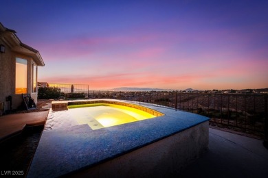 Breathtaking strip and sunset views from this stunning home in on Revere Golf Club in Nevada - for sale on GolfHomes.com, golf home, golf lot