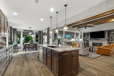 Beautiful single-story home in Robson Ranch featuring one of the on Wildhorse Golf Club of Robson Ranch in Texas - for sale on GolfHomes.com, golf home, golf lot