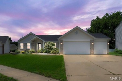 Step into this beautifully maintained 3 bed, 3 bath vaulted on Bear Creek Golf Club in Missouri - for sale on GolfHomes.com, golf home, golf lot