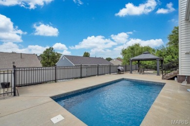 Step into this beautifully maintained 3 bed, 3 bath vaulted on Bear Creek Golf Club in Missouri - for sale on GolfHomes.com, golf home, golf lot