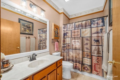 Beautiful end-unit ranch townhome with a finished basement on The Links at Carillon in Illinois - for sale on GolfHomes.com, golf home, golf lot