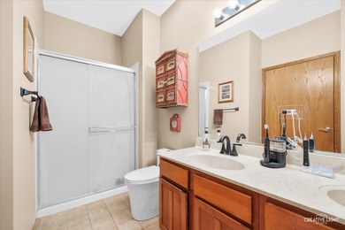 Beautiful end-unit ranch townhome with a finished basement on The Links at Carillon in Illinois - for sale on GolfHomes.com, golf home, golf lot