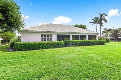 Stunning fairway & green views from this villa plus no neighbors on Quail Ridge Golf Course and Country Club in Florida - for sale on GolfHomes.com, golf home, golf lot