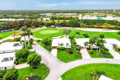 Stunning fairway & green views from this villa plus no neighbors on Quail Ridge Golf Course and Country Club in Florida - for sale on GolfHomes.com, golf home, golf lot