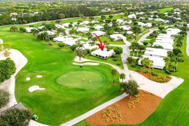 Stunning fairway & green views from this villa plus no neighbors on Quail Ridge Golf Course and Country Club in Florida - for sale on GolfHomes.com, golf home, golf lot