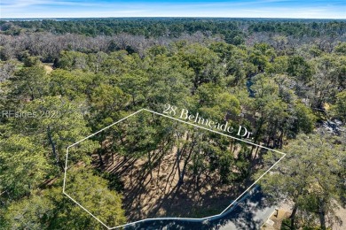 Private homesite on a peaceful cul-de-sac, surrounded by mature on Belfair Golf Club in South Carolina - for sale on GolfHomes.com, golf home, golf lot