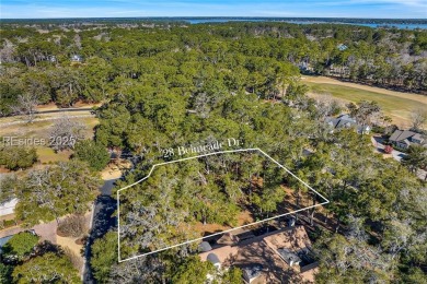 Private homesite on a peaceful cul-de-sac, surrounded by mature on Belfair Golf Club in South Carolina - for sale on GolfHomes.com, golf home, golf lot
