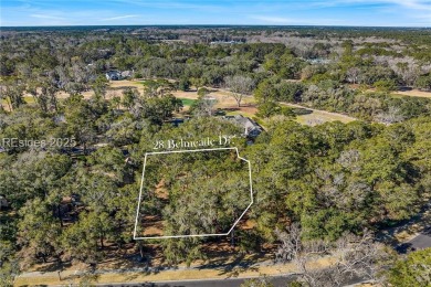 Private homesite on a peaceful cul-de-sac, surrounded by mature on Belfair Golf Club in South Carolina - for sale on GolfHomes.com, golf home, golf lot