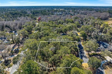 Private homesite on a peaceful cul-de-sac, surrounded by mature on Belfair Golf Club in South Carolina - for sale on GolfHomes.com, golf home, golf lot