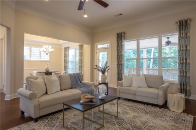 Tucked away on a wooded lot in Cresswind at Lake Lanier, a on Lanier Island Legacy Golf Couorse in Georgia - for sale on GolfHomes.com, golf home, golf lot