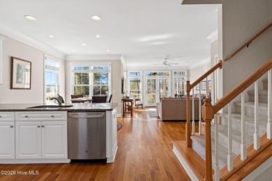 Get ready to fall in love with this luxurious townhome and the on Rivers Edge Golf Club in North Carolina - for sale on GolfHomes.com, golf home, golf lot