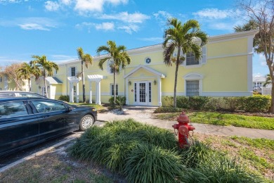 Sporting pastel-colored, Bermuda-styled exteriors, this on St. Petersburg Country Club in Florida - for sale on GolfHomes.com, golf home, golf lot