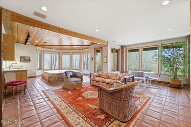 Hidden beneath a canopy of mature trees in Thaynes Canyon Park on Park City Golf Course in Utah - for sale on GolfHomes.com, golf home, golf lot