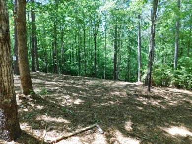 Beautifully wooded lot with gentle build site and some long on The Cliffs At Keowee Falls in South Carolina - for sale on GolfHomes.com, golf home, golf lot