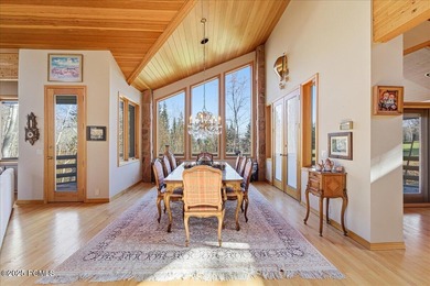 Hidden beneath a canopy of mature trees in Thaynes Canyon Park on Park City Golf Course in Utah - for sale on GolfHomes.com, golf home, golf lot