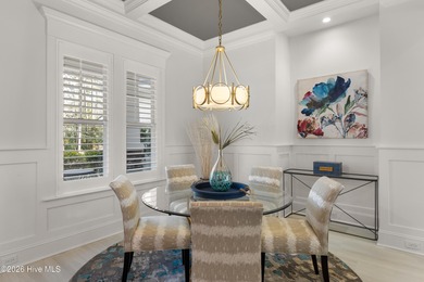 Experience the pinnacle of coastal elegance in this like-new on Members Club At St. James Plantation in North Carolina - for sale on GolfHomes.com, golf home, golf lot