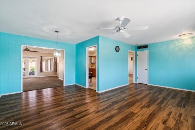 Charming 2-bedroom, 1 bathroom home in the heart of the vibrant on Sun City Country Club in Arizona - for sale on GolfHomes.com, golf home, golf lot