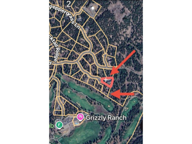 2.1 acres on the golf course!  This lot sale MUST accompany the on Grizzly Ranch Golf Club in California - for sale on GolfHomes.com, golf home, golf lot