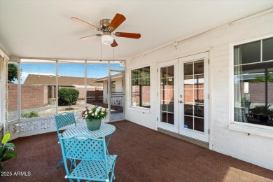 Charming 2-bedroom, 1 bathroom home in the heart of the vibrant on Sun City Country Club in Arizona - for sale on GolfHomes.com, golf home, golf lot
