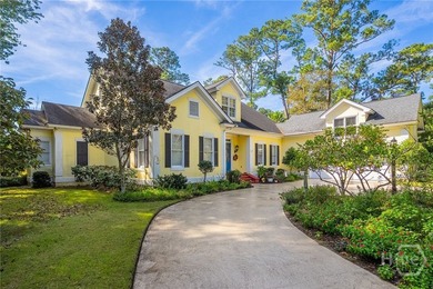 Beautifully situated on a quiet cul-de-sac, this elegant home on The Landings Club - Marshwood in Georgia - for sale on GolfHomes.com, golf home, golf lot