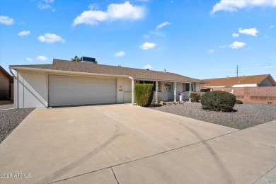 Charming 2-bedroom, 1 bathroom home in the heart of the vibrant on Sun City Country Club in Arizona - for sale on GolfHomes.com, golf home, golf lot