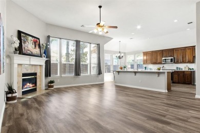 Refined one story residence in prestigious Lantana, showcasing a on Lantana Golf Club in Texas - for sale on GolfHomes.com, golf home, golf lot