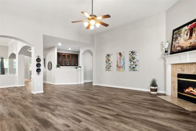 Refined one story residence in prestigious Lantana, showcasing a on Lantana Golf Club in Texas - for sale on GolfHomes.com, golf home, golf lot
