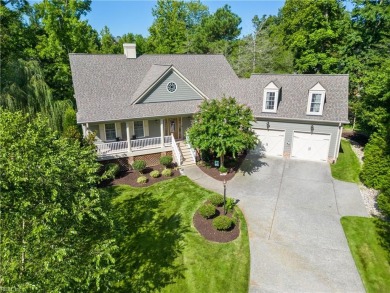 This 2019 custom-built home offers a luxurious  modern living on Fords Colony Country Club in Virginia - for sale on GolfHomes.com, golf home, golf lot