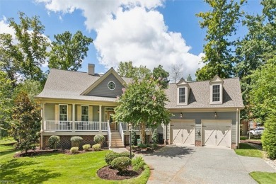 This 2019 custom-built home offers a luxurious  modern living on Fords Colony Country Club in Virginia - for sale on GolfHomes.com, golf home, golf lot